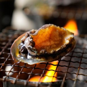 Bào ngư nướng mỡ hành